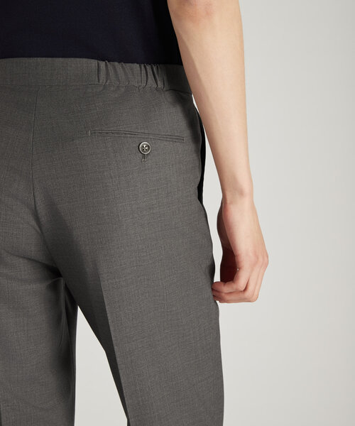 Tapered-fit certified tropical wool trousers , Incotex | Slowear