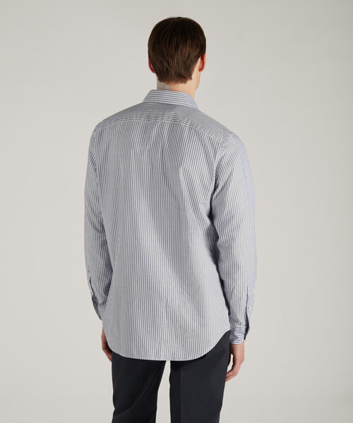 Camicia regular fit in cotone Oxford a righe , Glanshirt | Slowear