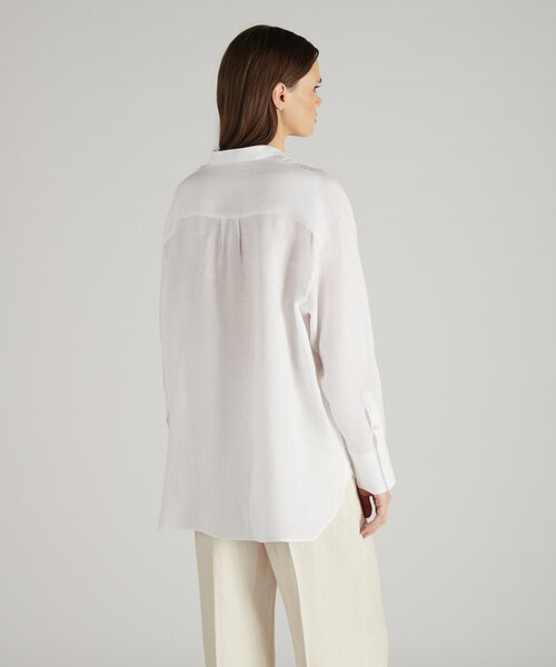 Camicia in lino effetto chambray , Glanshirt | Slowear