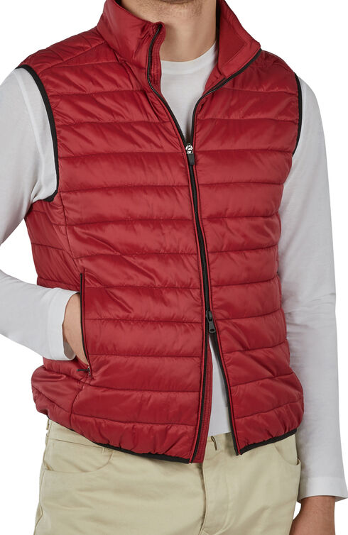 Padded vest with zip closure , Urban Traveler | Slowear