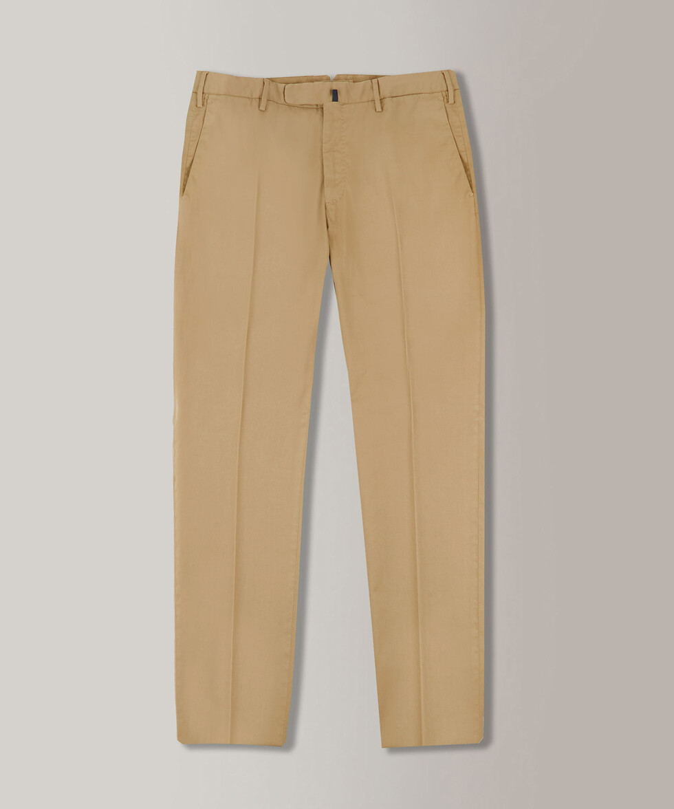 Slim-fit certified Royal Batavia cotton trousers , Incotex | Slowear