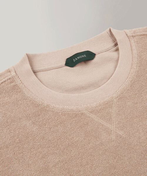 Sweatshirt Regular Fit aus Baumwollfrottee , Zanone | Slowear