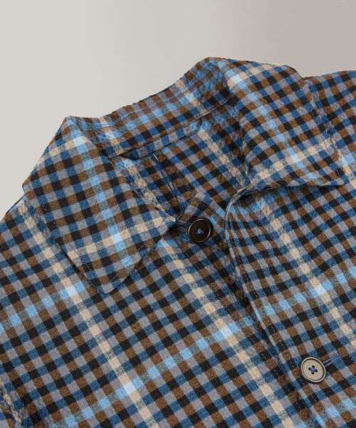 Regular Fit-Bluse aus Seersucker , Montedoro | Slowear
