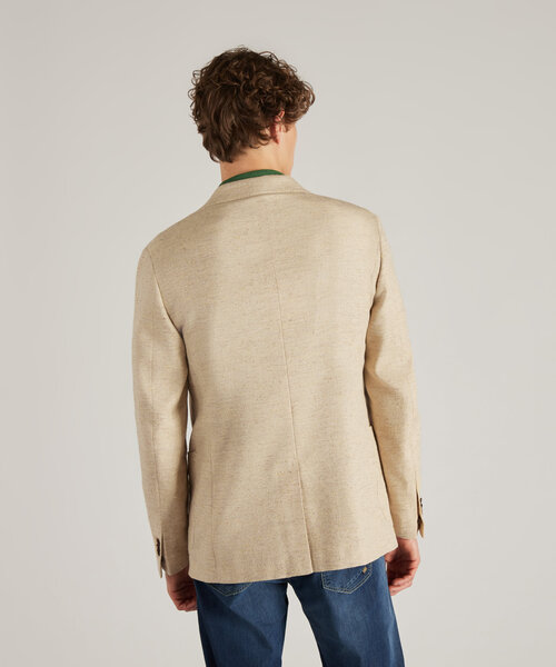 Jacke Regular Fit aus Baumwolle und Leinen , Montedoro | Slowear