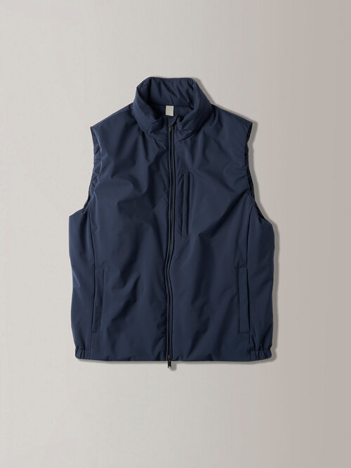 Water-repellent technical fabric vest with padding , Slowear Teknosartorial | Slowear