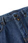 Slim-fit five-pocket denim cotton trousers , Indigochino | Slowear