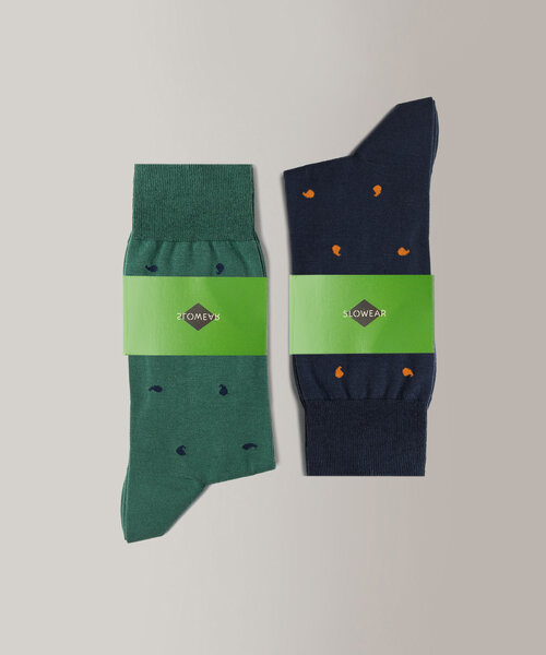Pair of cotton knee-socks , Slowear | Slowear