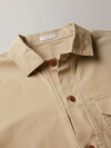 Regular Fit-Overshirt aus zertifizierter Baumwoll-Gabardine , Glanshirt | Slowear