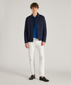 Slim fit five-pocket stretch cotton trousers , Incotex Blue Division | Slowear