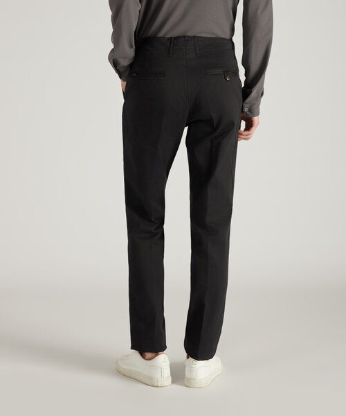 Slim fit trousers in certified stretch gabardine , Incotex | Slowear