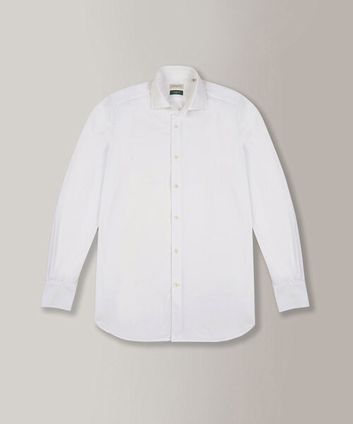 Slim-fit technical wash & wear jersey shirt , Glanshirt | Slowear