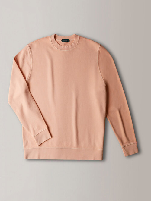 Sweatshirt in organic cotton and mineral dyes , Zanone | Slowear