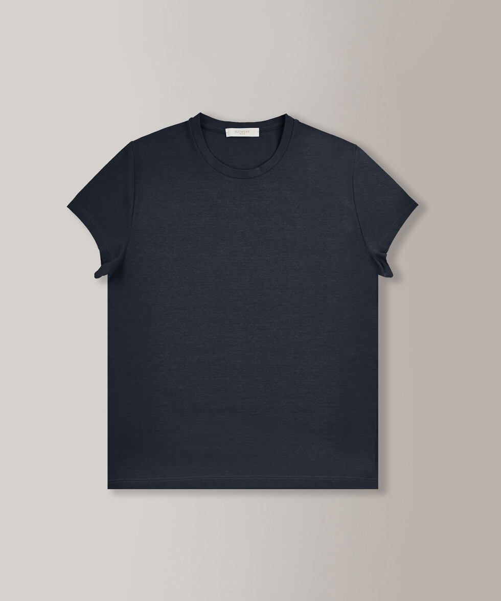 Regular fit t-shirt in Pima cotton , Zanone | Slowear