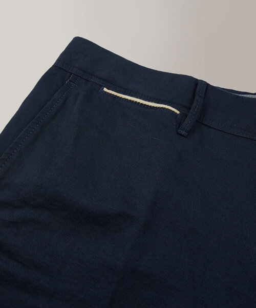 Regular fit bermuda shorts in certified cotton and linen , Incotex | Slowear
