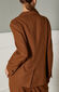 Single-breasted blazer in light brown viscose and wool , Slowear Montedoro | Slowear