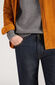Five-pocket slim fit stretch denim trousers , Indigochino | Slowear