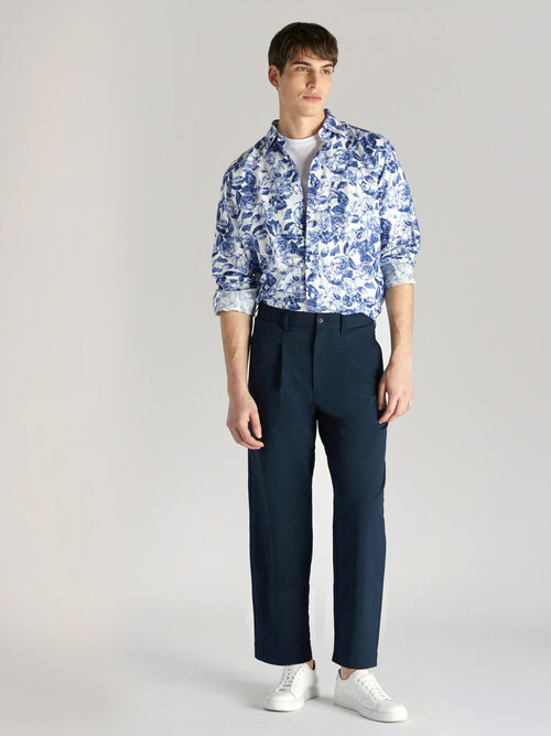 Wide fit trousers in technical fabric , Nanamica | Slowear