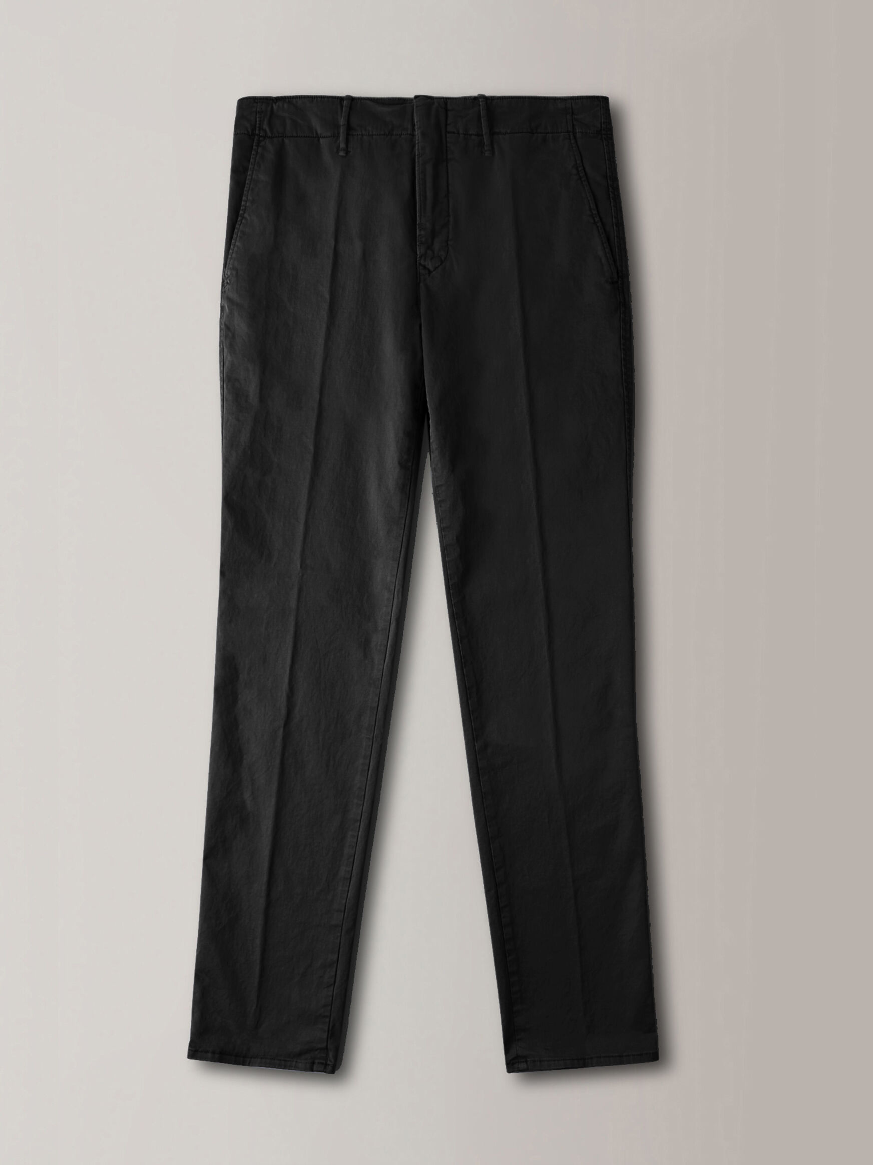 Slim fit trousers in certified stretch gabardine | Incotex Slacks