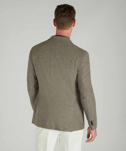 Wool, cotton and cashmere slim fit jacket , Montedoro | Slowear
