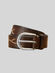 Calf leather belt with embroidery , Officina Slowear | Slowear