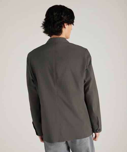 Regular fit jacket in certified tekno poplin , Montedoro | Slowear