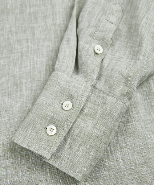 Chemise en lin effet chambray , Glanshirt | Commerce Cloud Storefront Reference Architecture