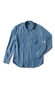 Indigo regular fit Oxford cotton shirt , Glanshirt | Slowear