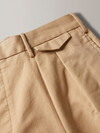 Balloon-fit trousers in cotton satin , Incotex Venezia 1951 | Slowear
