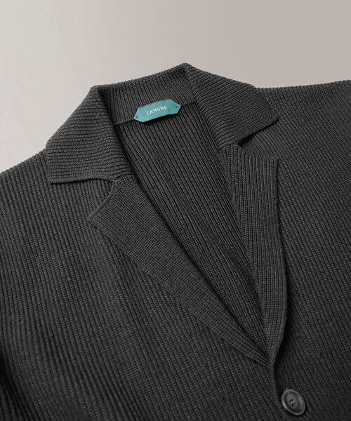 Certified merino wool slim-fit jacket in with English , Zanone | Slowear