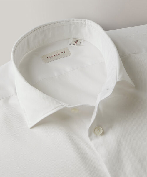 Slim-fit Oxford cotton shirt , Glanshirt | Slowear