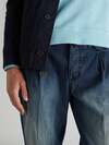 Tailored tapered fit stretch denim trousers , Incotex Blue Division | Slowear