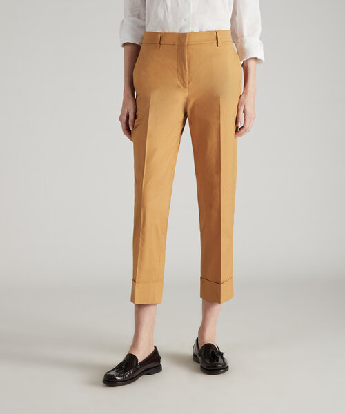 Pantalone regular fit in twill di cotone stretch , Incotex | Slowear