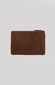 iPad case in suede with dark brown leather details , Officina Slowear | Slowear
