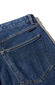 Slim-fit five-pocket denim cotton trousers , Indigochino | Slowear