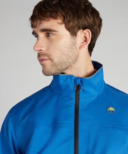 Regular-fit Sailor jacket in recycled, waterproof technical fabric , North Sails x Slowear | Slowear
