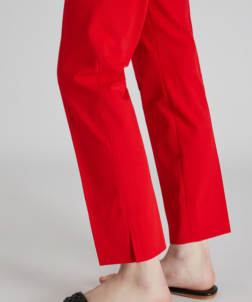 Pantalone slim fit in gabardina di cotone bistretch , Incotex | Slowear