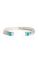 Rigid bracelet with turquoise details , Officina Slowear | Slowear