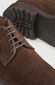 Derby shoe in suede calfskin , Officina Slowear | Slowear