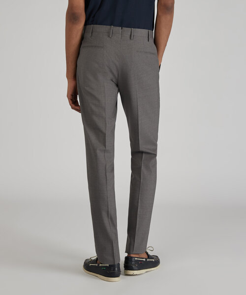 Pantalone slim fit in lana tropical , Incotex | Slowear
