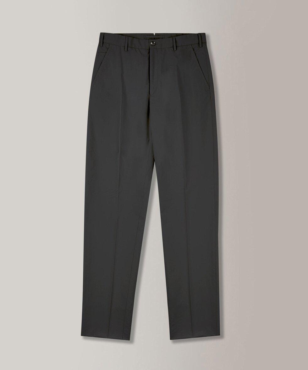 Straight-fit trousers in certified tekno poplin , Incotex | Slowear