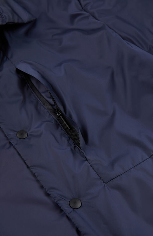 Regular fit padded shirt in super-light nylon , Slowear Teknosartorial | Slowear