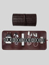 Leather cable organizer with tech accessories , Mantidy | Slowear