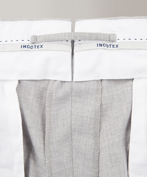 Pantalon slim fit en laine tropicale certifiée , Incotex | Commerce Cloud Storefront Reference Architecture