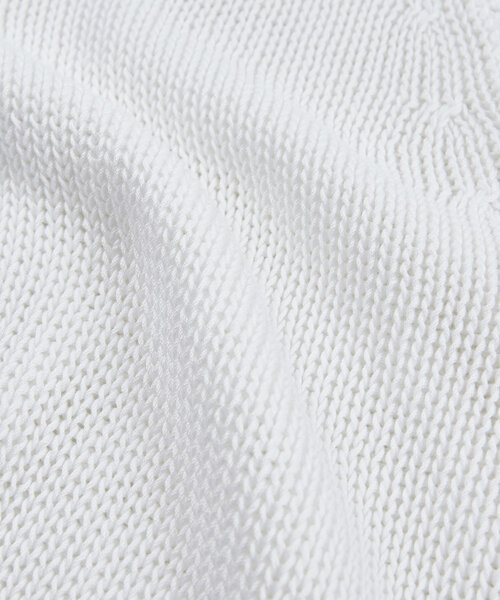 Regular fit cardigan in organic cablé cotton , Zanone | Slowear