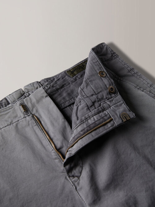 Slim fit trousers in certified stretch gabardine , Incotex Slacks | Slowear