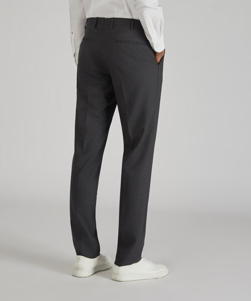 Slim fit tropical wool trousers , Incotex | Slowear
