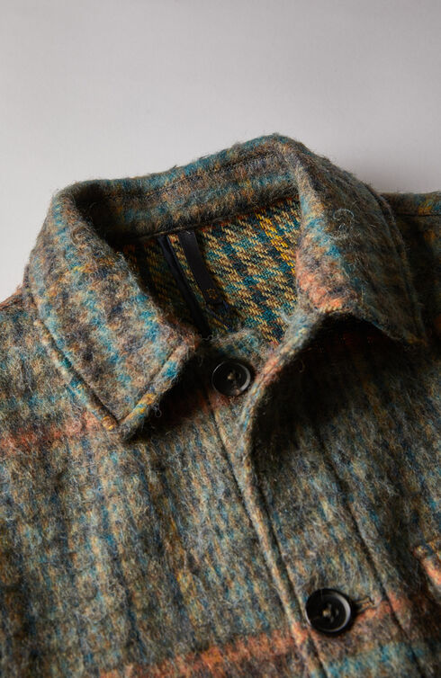 Regular fit wool blend overshirt , Montedoro | Slowear