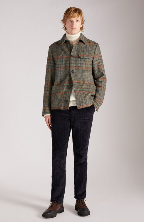 Regular fit wool blend overshirt , Montedoro | Slowear