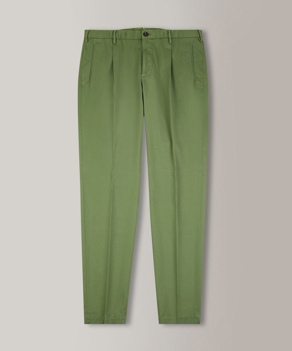 Tapered-fit certified cotton and lyocell trousers , Incotex | Slowear
