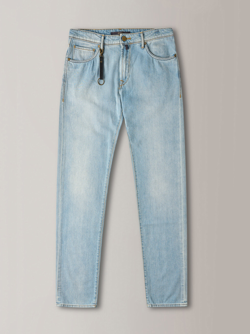 Pantalone cinque tasche regular fit in cotone denim , Incotex Blue Division | Slowear